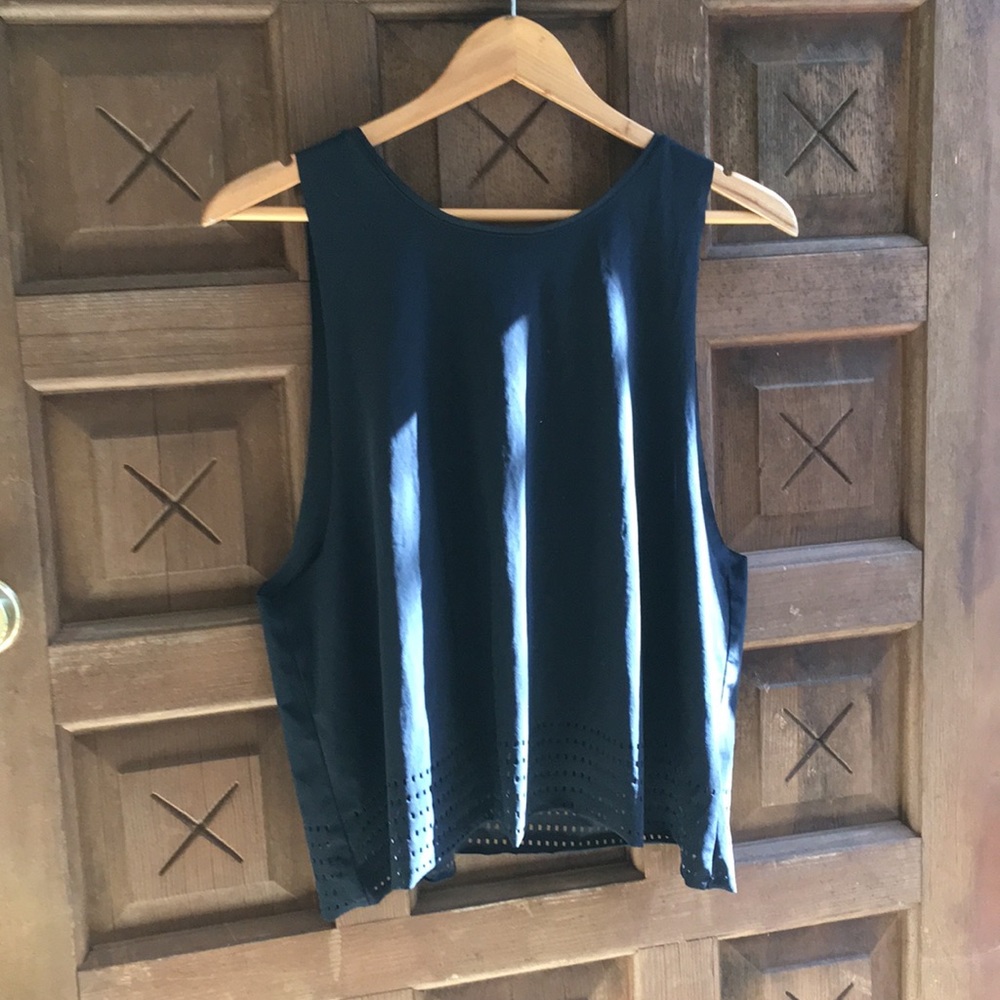 Sweaty Betty laser cut top